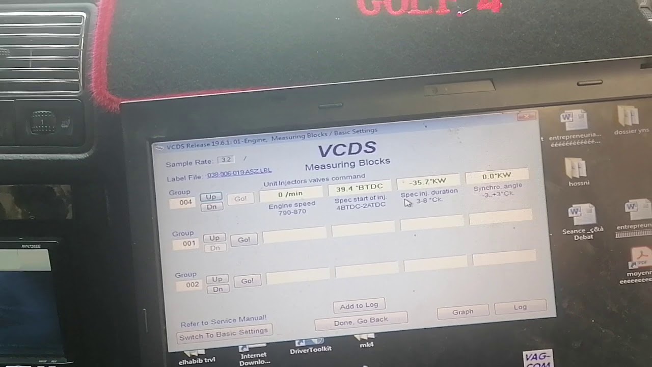 عند تغيير كروة موطور لابدة من مراقبة vcds  synchronisation angke croît la chaîne moteur