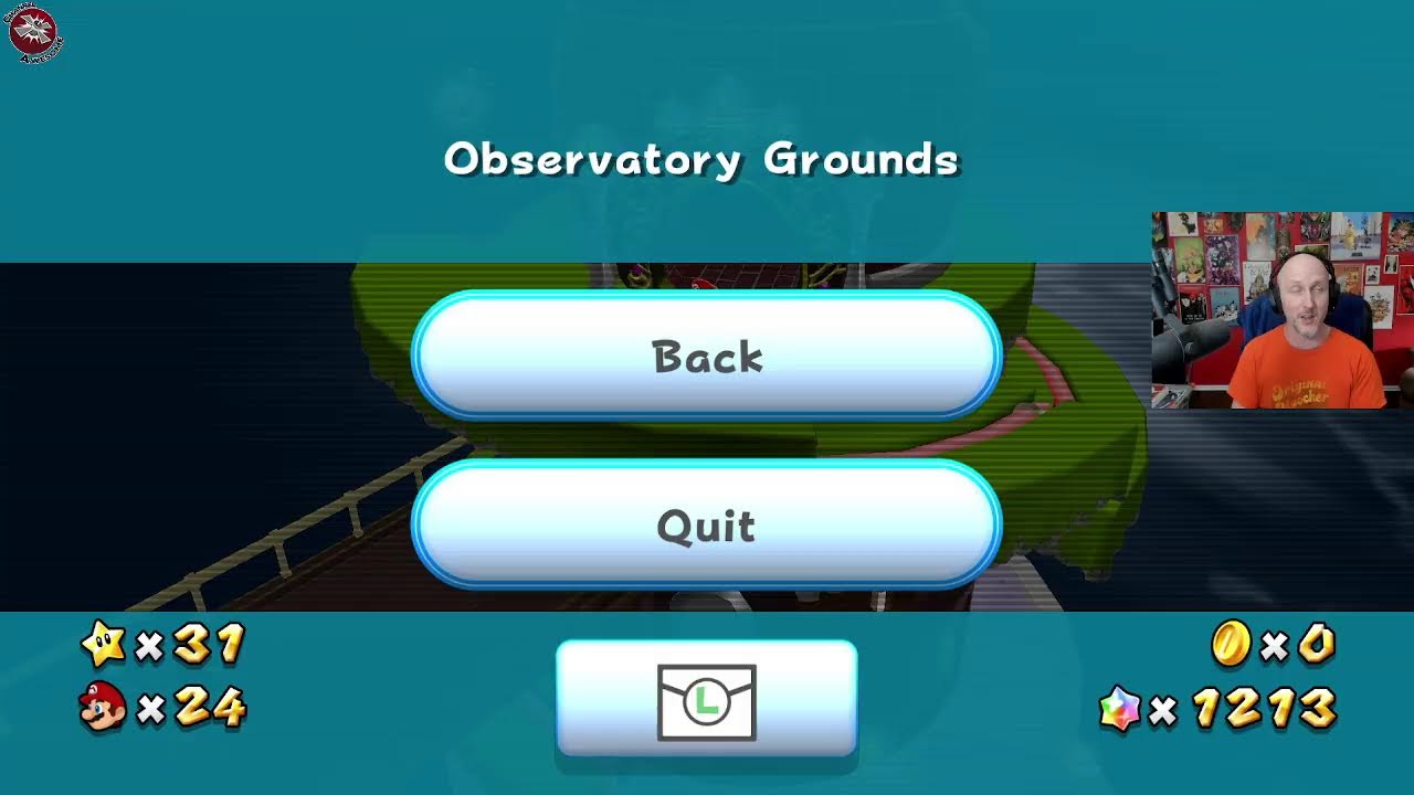 Doug plays Mario Galaxy Part 4