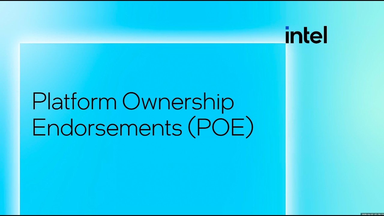 Platform Ownership Endorsements - Tech Talk