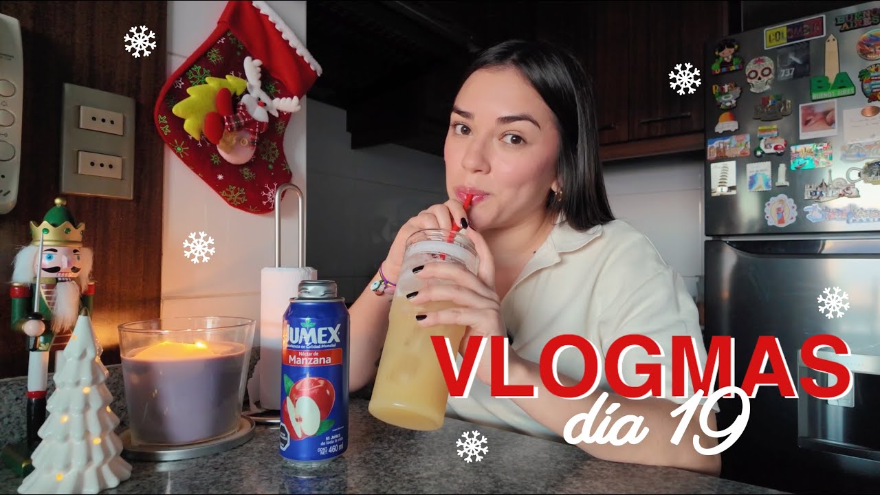 Vlogmas 19 - Pasamos un susto 😳 + mi maquiclub 💄