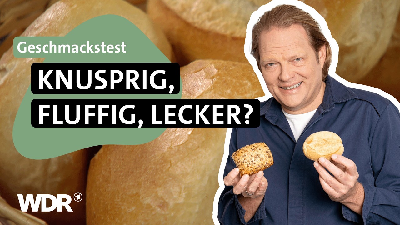 Aufbackbrötchen vs. Bäckereihandwerk: Diese Brötchen schmecken am besten | Der Vorkoster | WDR