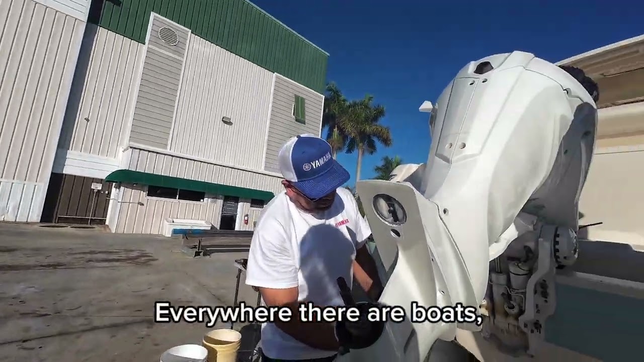 Trade Work Is Coming Back | Boat Tune-Up & Oil Change on a Grady-White