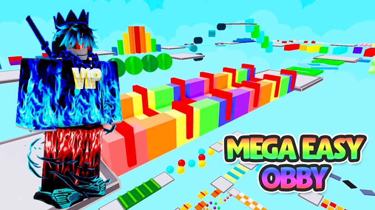 New Update + Admin Abuse In The Mega Obby!