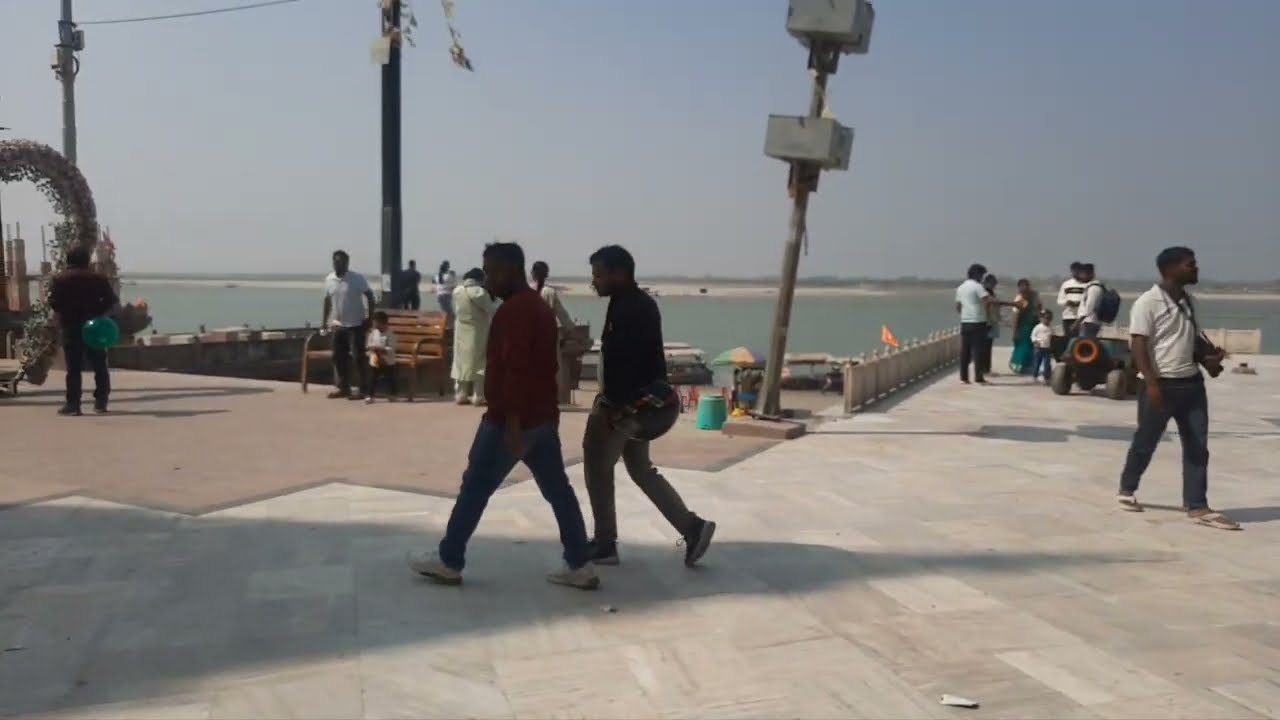 GUPTAR GHAT.AYODHYA दर्शन सरयू नदी 