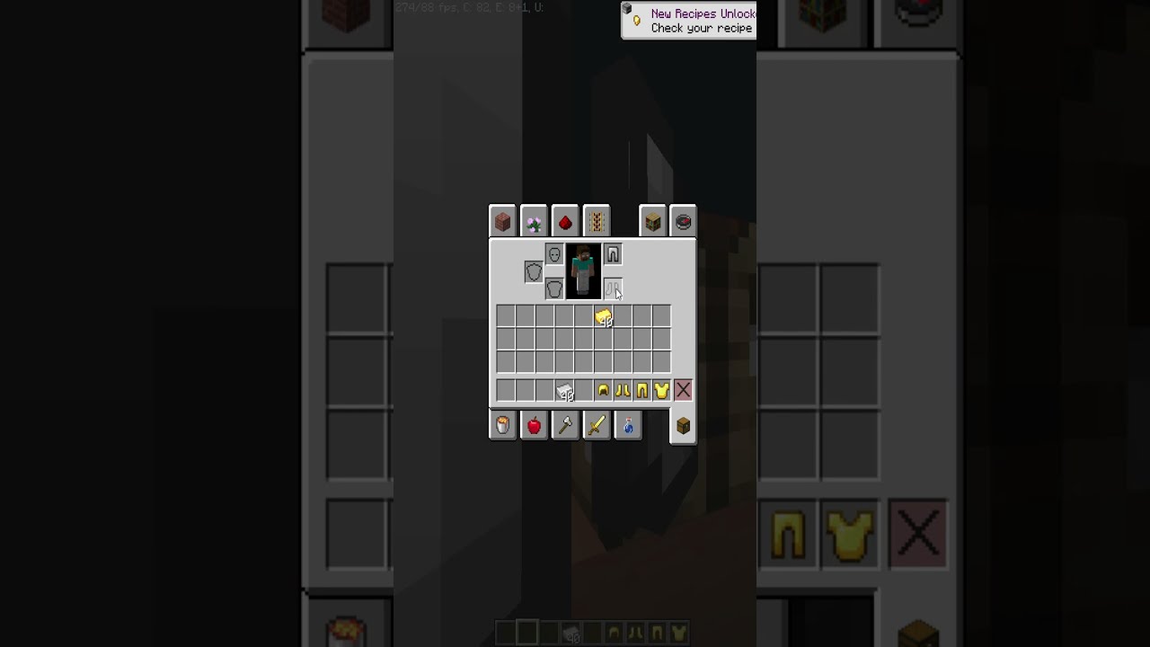 #shorts How to craft iron armor in minecraft?