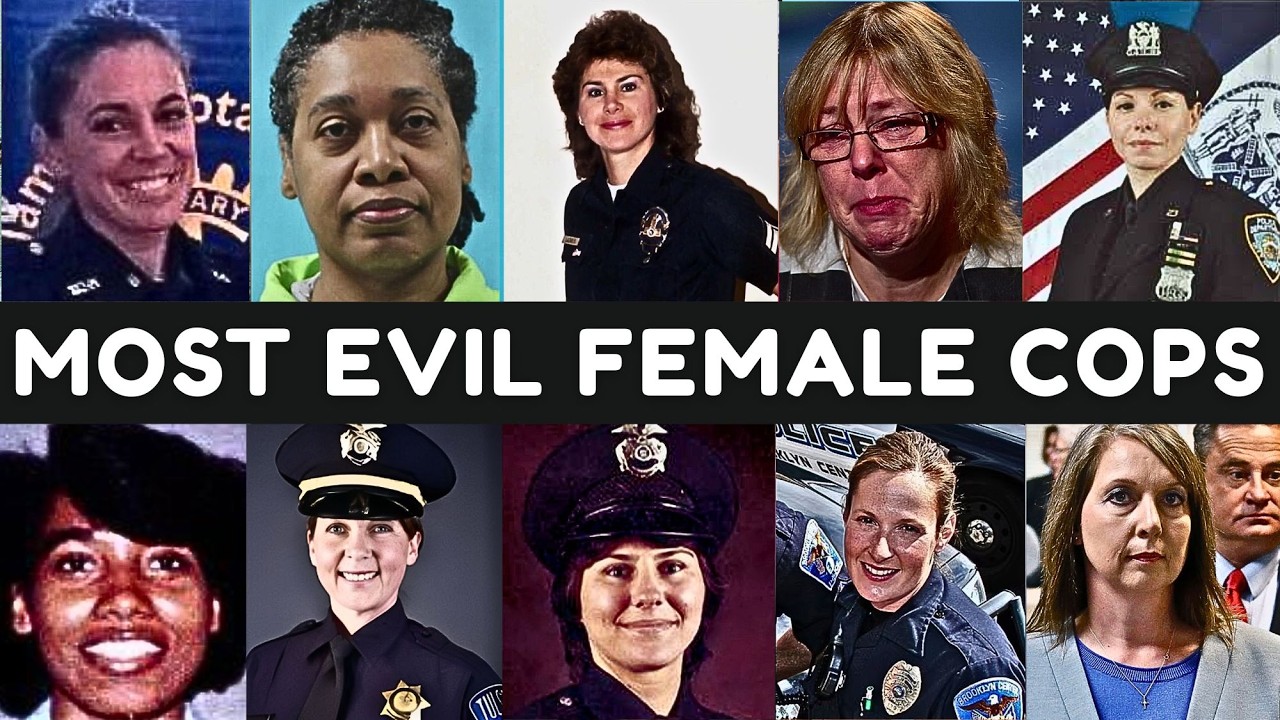 The MOST EVIL FEMALE COPS Sentenced to LIFE in Prison | Crimes, Full List & Shocking Details