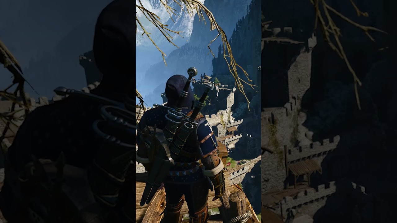 ВЕДЬМАК 3 -СКРЫТАЯ НАСТРОЙКА #witcher #shots #games