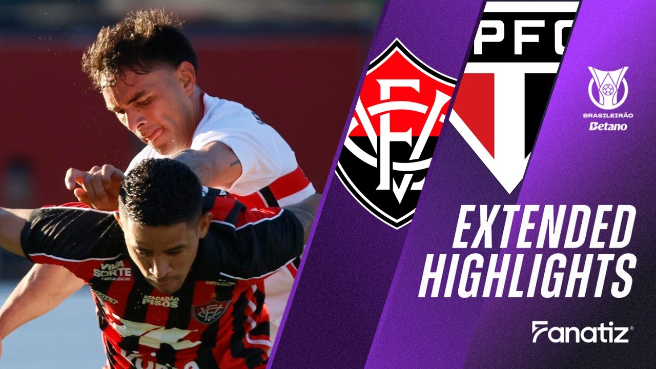 Vitoria vs Sao Paulo 2-0 | Game Highlights | #Brasileirao2026
