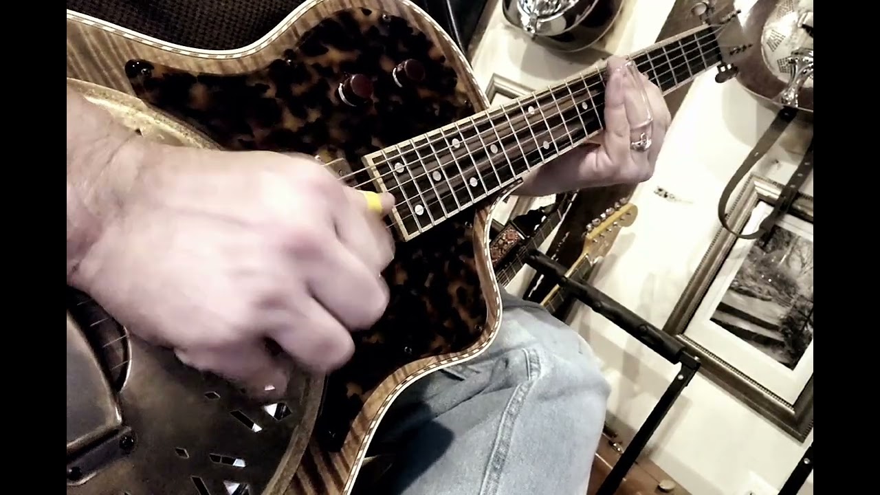 some Mavis  from Mule Resophonic Guitars unplugged