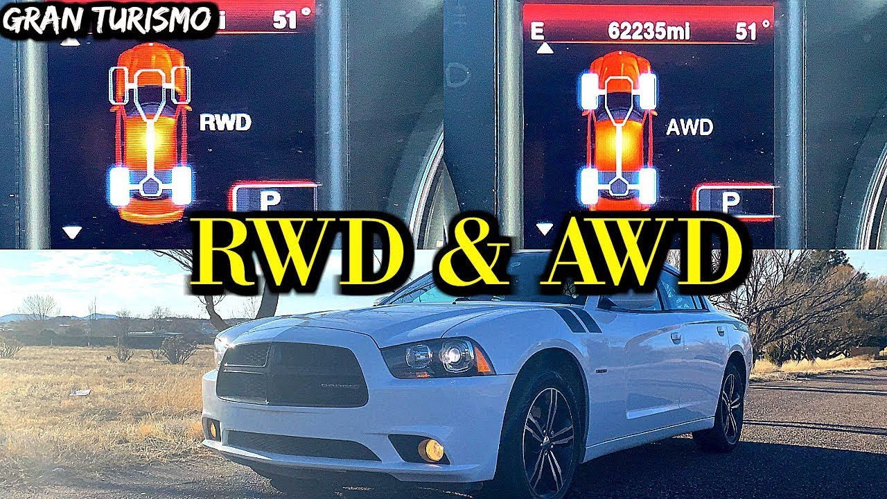 Как переключиться с заднего привода на полный на Dodge Charger! Gran Turismo