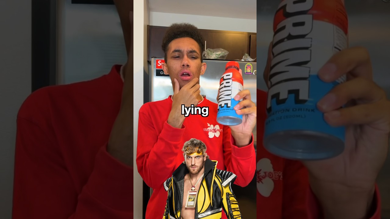 DOES PRIME ICE POP TASTE LIKE THE POPSICLE? 😱 - #shorts