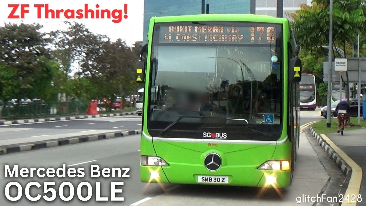 ZF Thrash! Mercedes Benz OC500LE SMB30Z on 176 [SMRT]