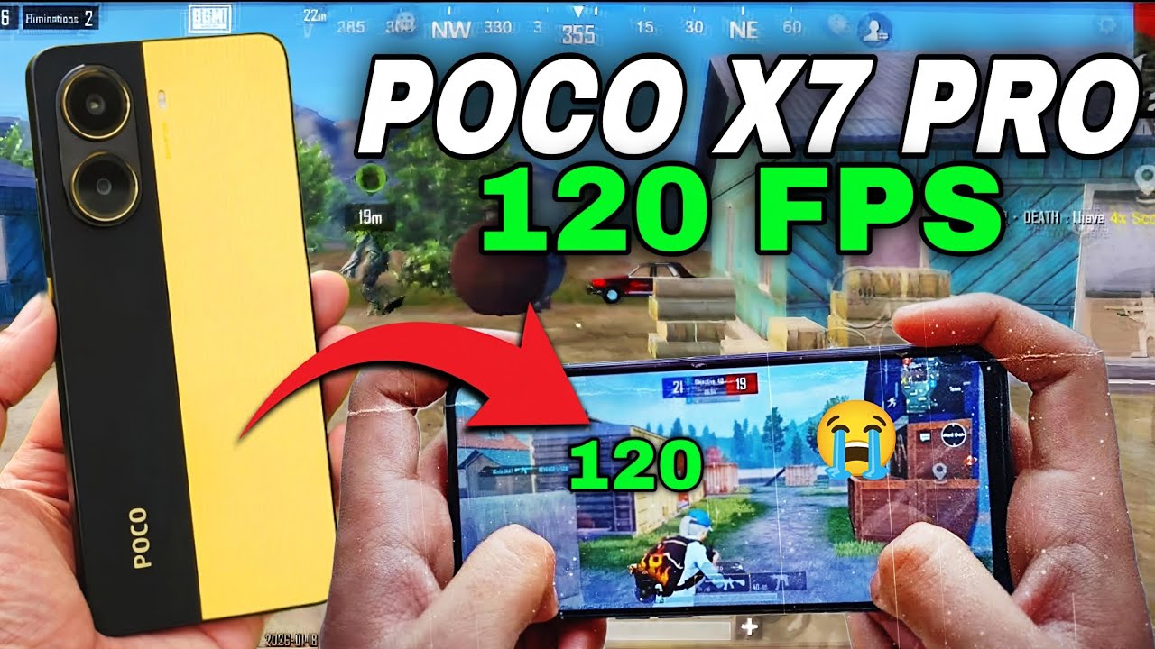Poco X7 Pro 120 Fps Bgmi Test & Review⚡️90 FPS Stuck Problem Solution | Poco X7 Pro Bgmi Test
