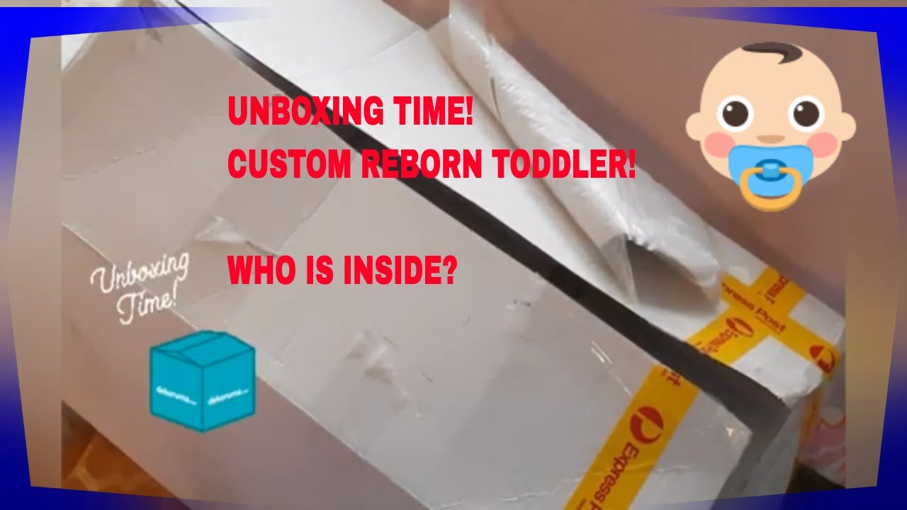 UNBOXING CUSTOM REBORN TODDLER from ALIYAHS REBORN WORLD #aliyahsrebornworld #dolls #playtime