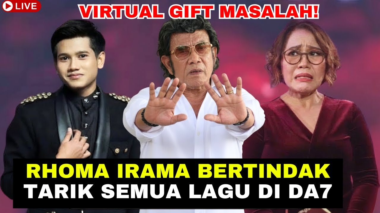 GEGER!  Rhoma Irama Tak Izinkan Lagunya Dipakai Indosiar Usai Valen DA7 Kalah? Nasib DA7 Terancam!