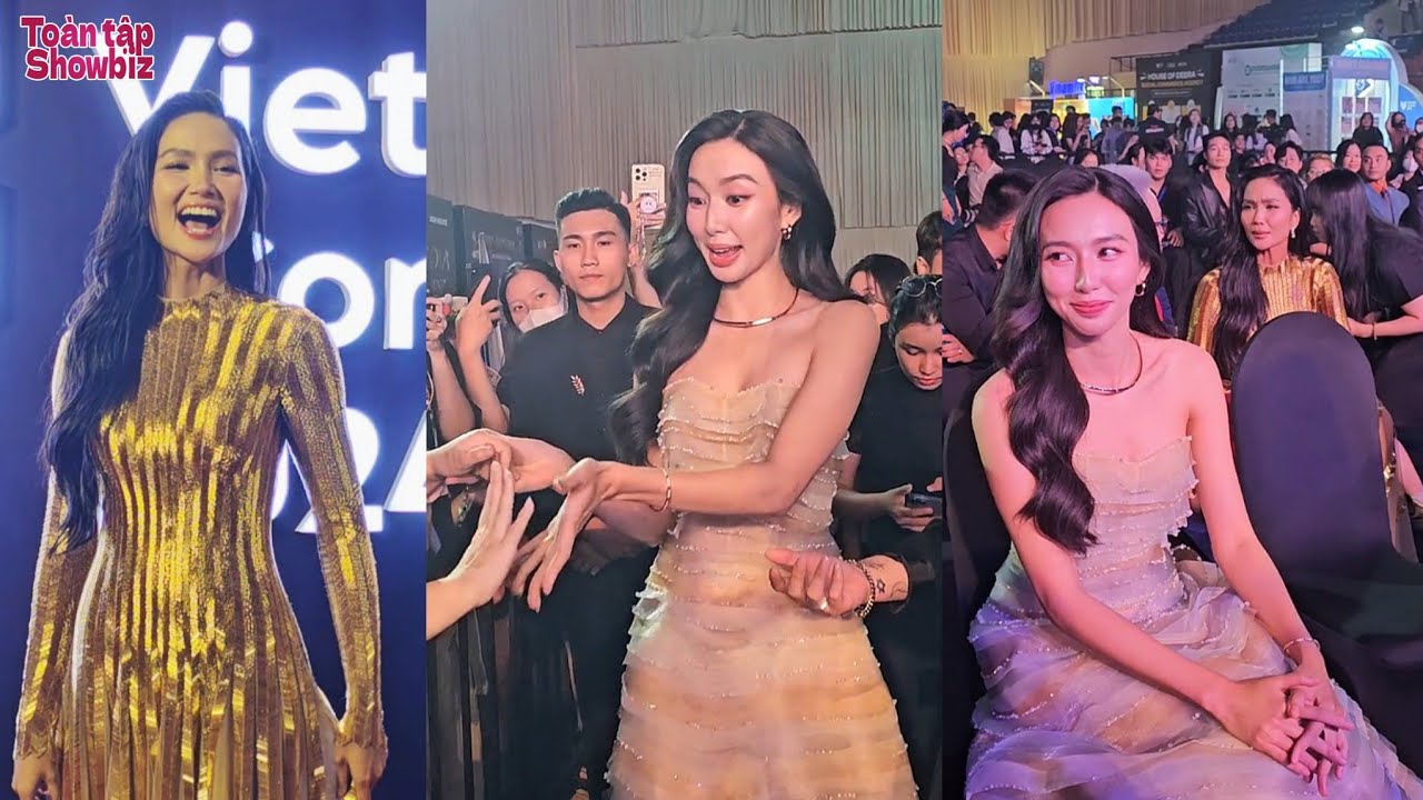Phản ứng H'Hen Niê khi Thùy Tiên xuất hiện được fan cổ vũ nhiệt liệt, Thiên Ân rủ ngồi chung