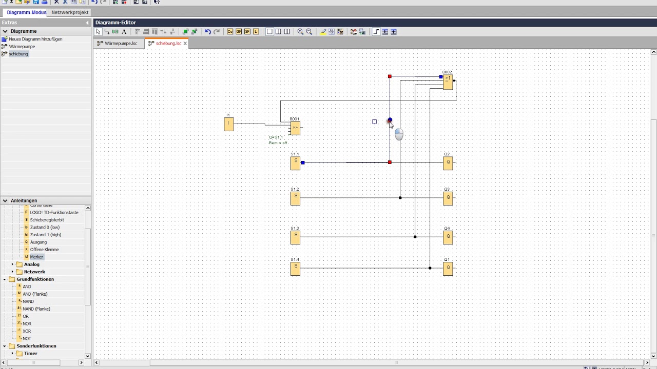 21 Siemens Logo, Schieberegister Schieberegisterbits, Tutorial