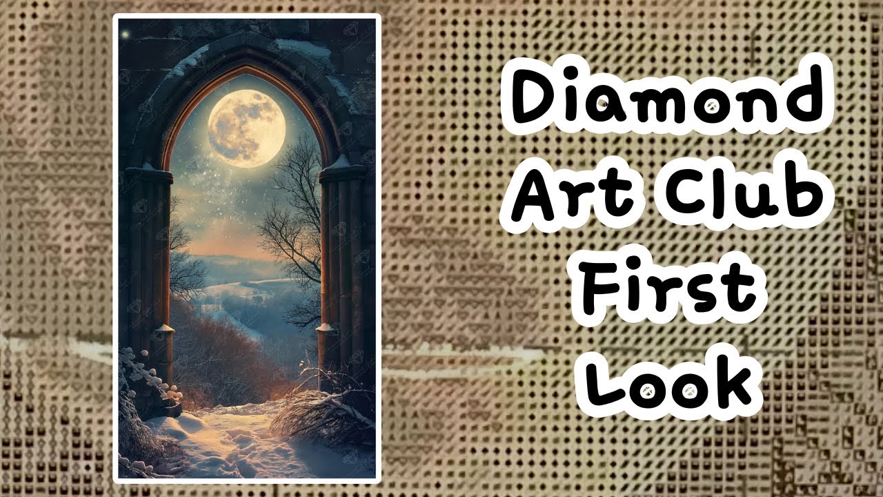 illuminated night by aulcair studio | diamond art club first look!