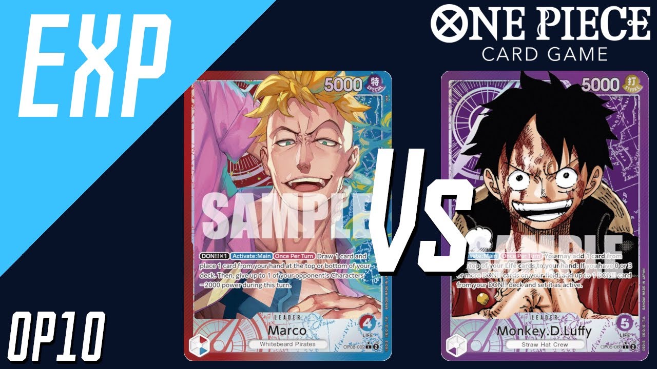 One Piece OP10 (Post Ban) Match - Henry (Marco) Vs Tu (Purple Luffy)