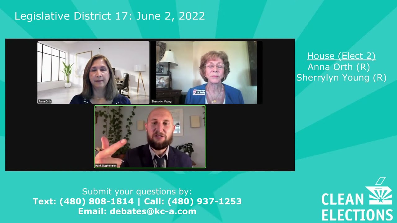 Legislative District 17 Debate
