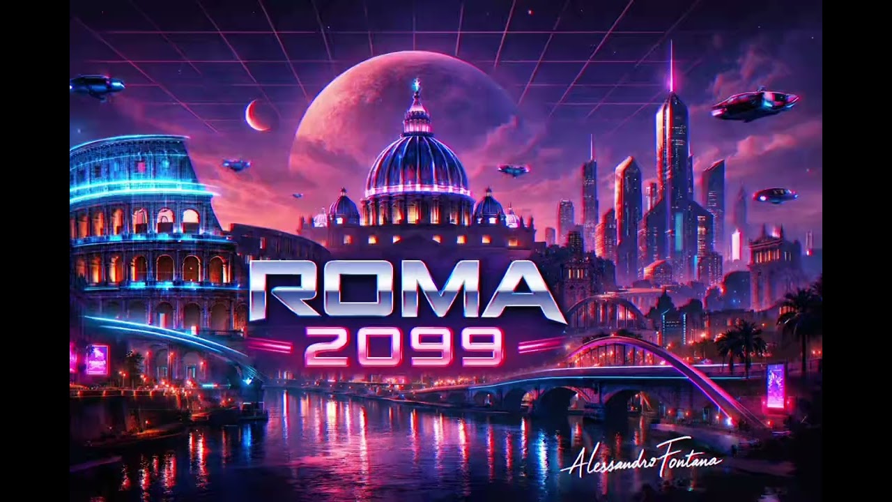 ROMA FUTURISTICA | ROMA 2099 | La Città Eterna nel Futuro