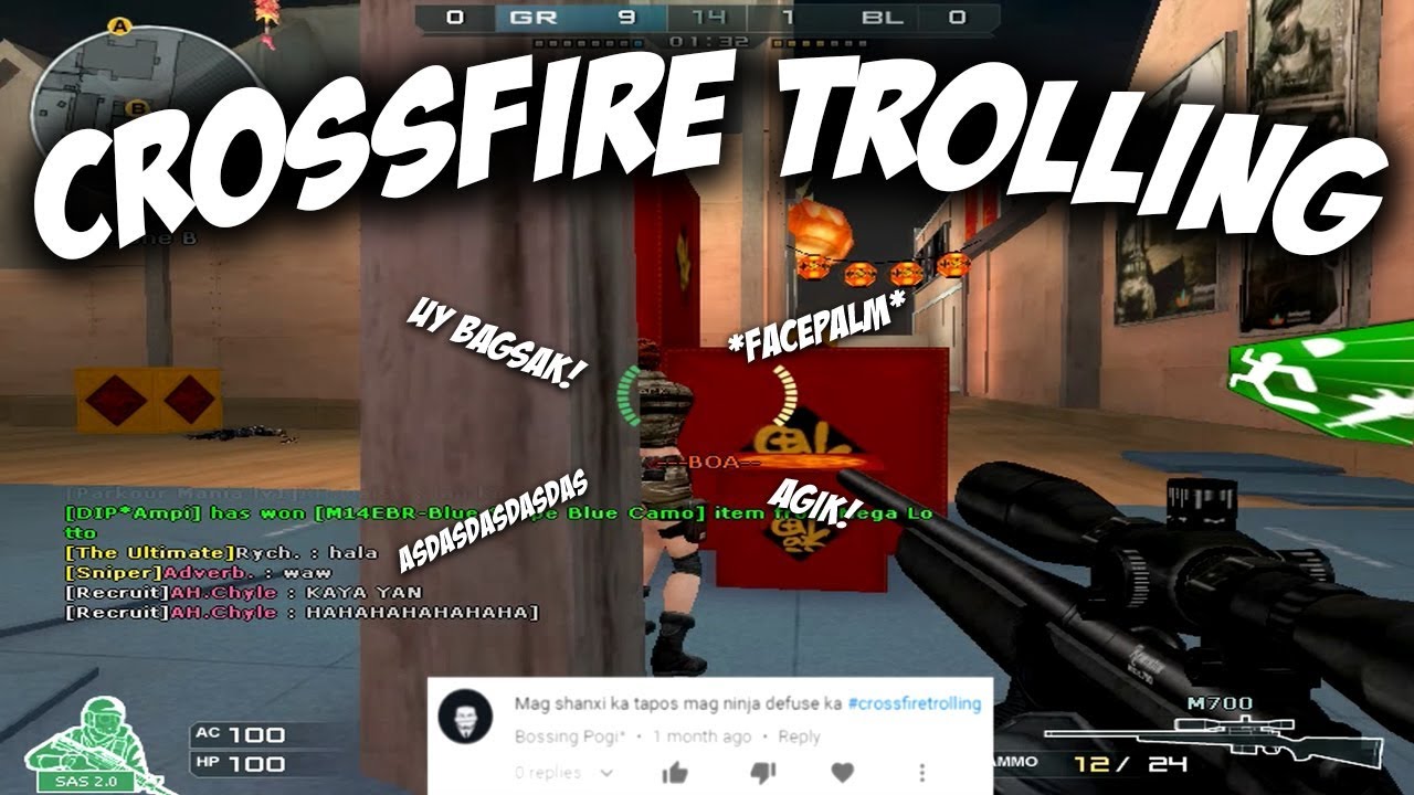 NINJA DEF! | CROSSFIRE TROLLING 😂