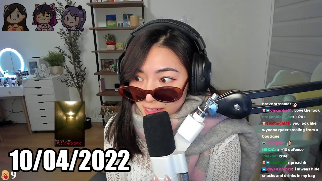Wearing IRL Armor for this Scary Game (ft Lily Sykkuno & Wendy) | Inside the Backrooms | xChocoBars