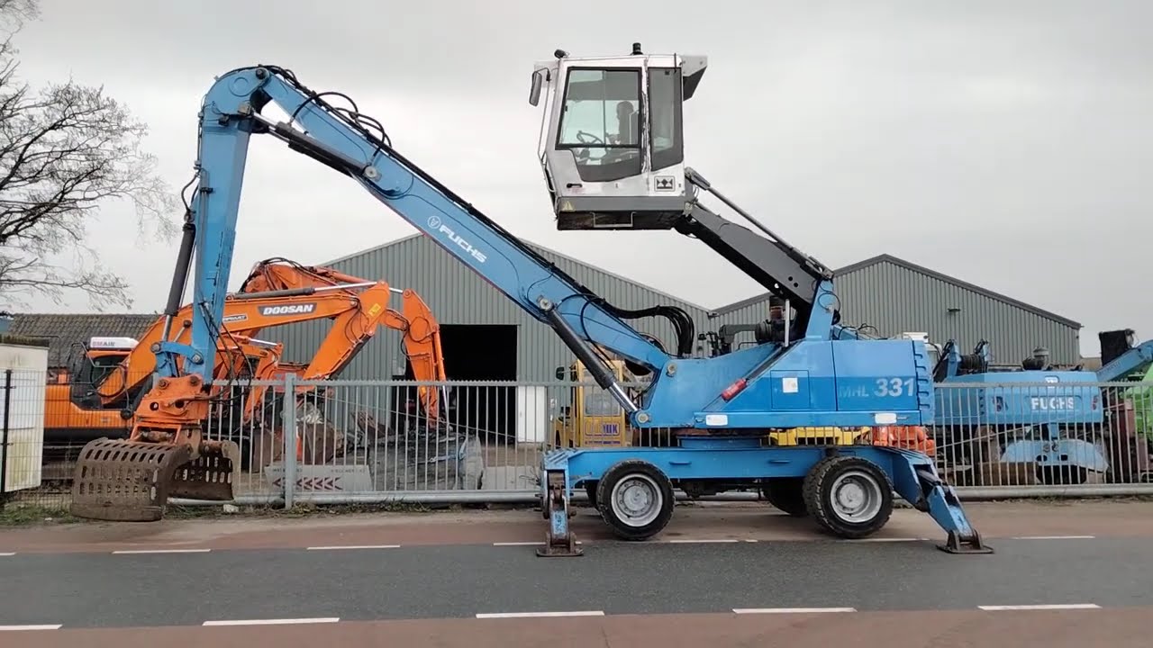 Fuchs MHL331, bj 2007, 17 181 uur