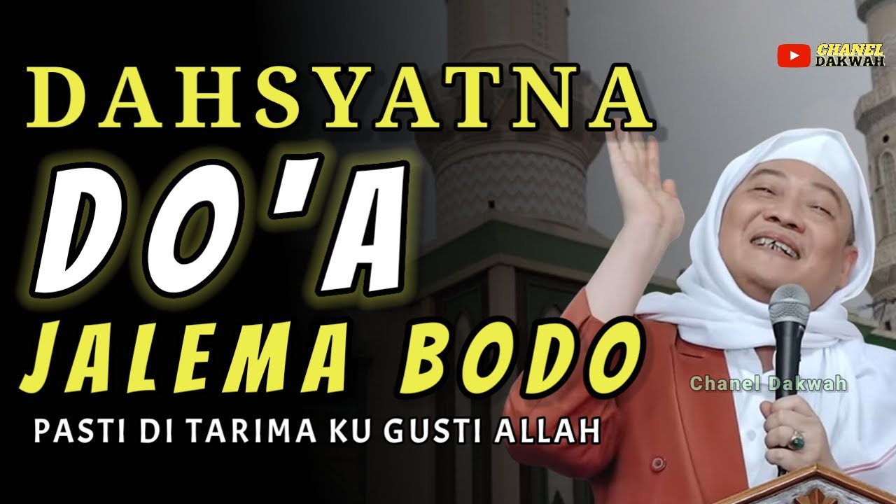 DAHSYATNA DO'A JALEMA BODO || Nasihat Istimewa Ti ABUYA UCI TURTUSI