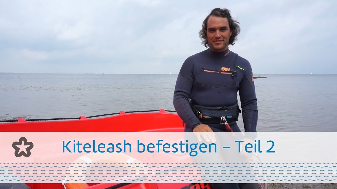 SICHERHEIT: Kiteleash befestigen - Teil 2