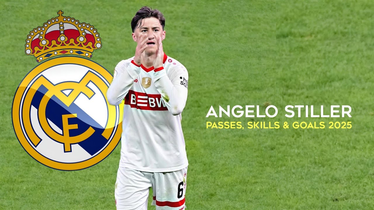 Angelo Stiller • Real Madrid Transfer Target • Skills, Goals & Passes 2025