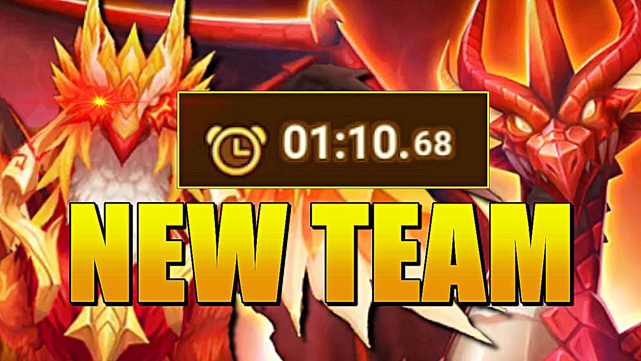 The New King of Dragons B12 | 80 Seconds Average, 95% Success Rate | Summoners War