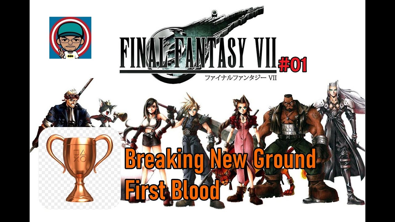 Final Fantasy VII [2015] (PS4) - #01 - Troféu/bronze - Breaking New Ground
