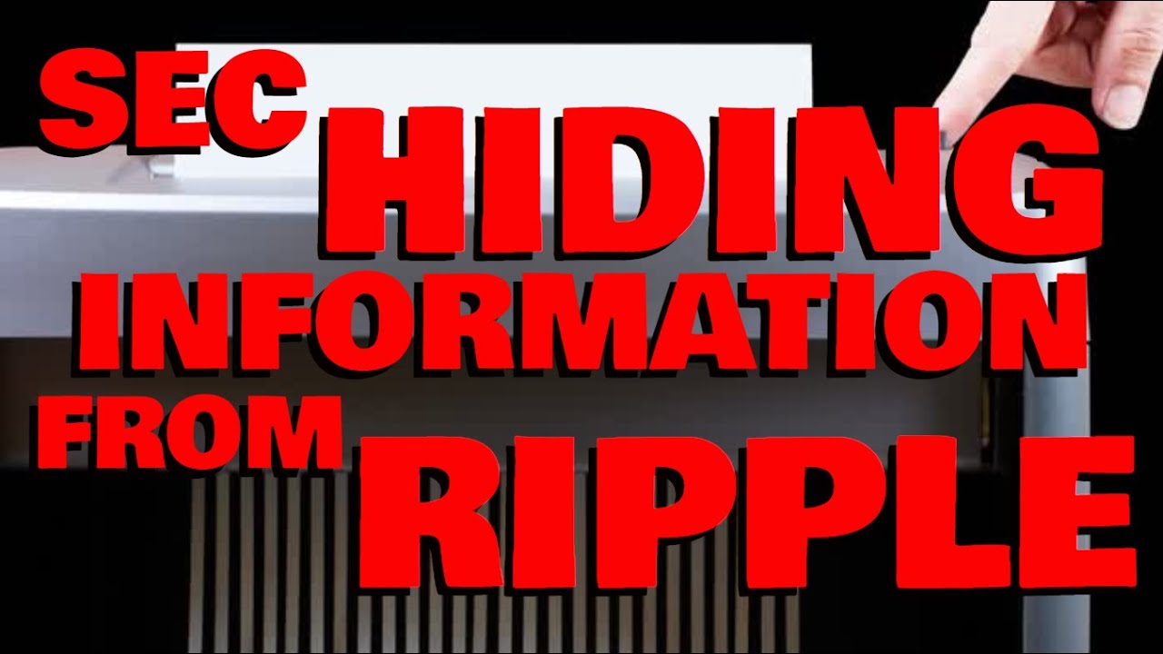 SEC *REFUSES* To Share Internal Docs In Ripple Case About BTC & ETH In NEW COURT FILING From 3/22/21