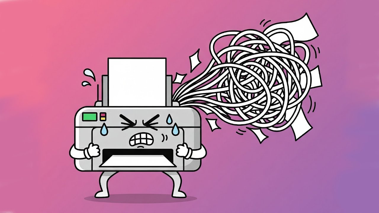 Как избежать ЗАМИНА принтера