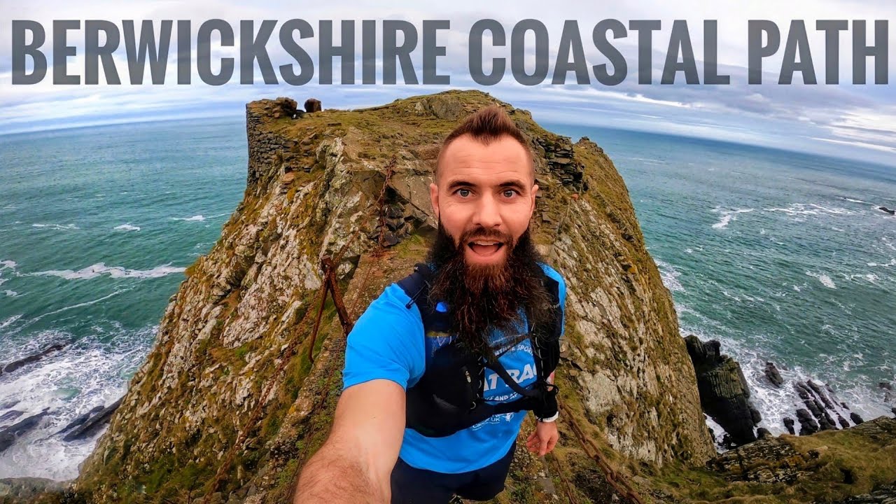 Running 70km from Scotland to England on the dramatic Berwickshire Coast.