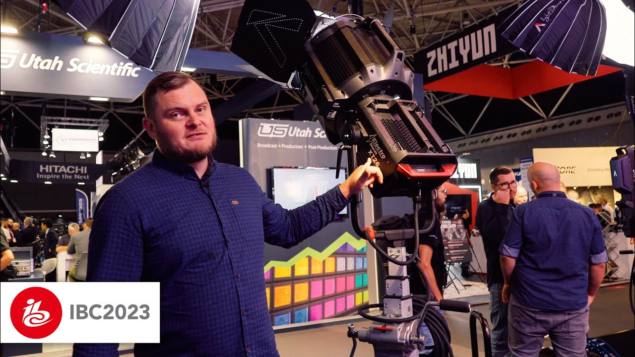 APUTURE ДАЕТ МОЩЬ! ELECTRO STORM XT26, CS15 | IBC 2023