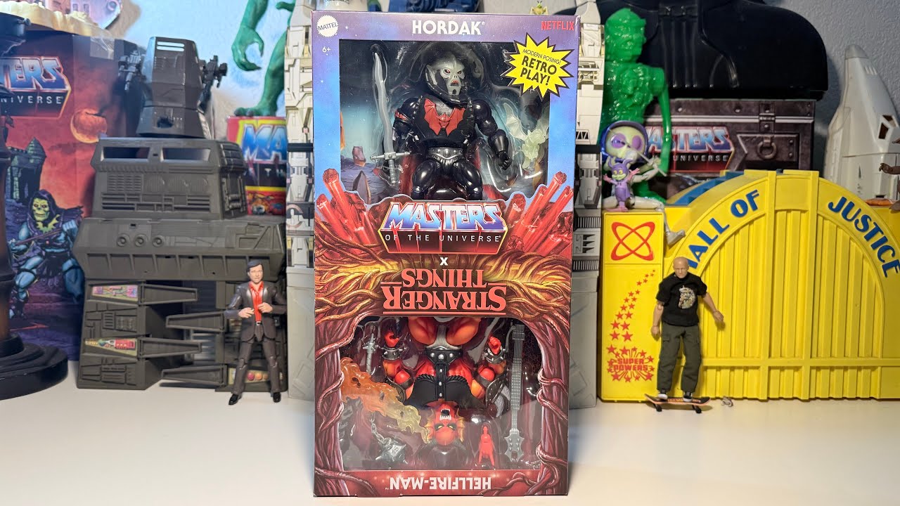 Masters Of The Universe x Stranger Things Hordak & Hellfire-Man