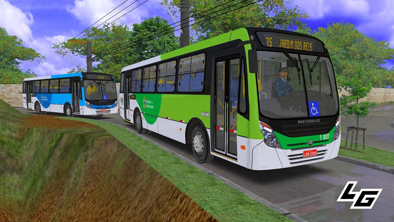 🔴[OMSI 2] Neobus Mega Plus VW 15.190 OD Euro 5 +G29 | Jacarandá 1 007 - Mapa Friburgo