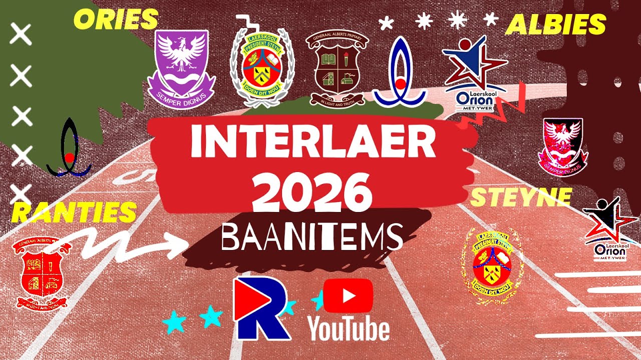 Atletiek Interlaer 2026 aangebied deur L/S Generaal Alberts Primary