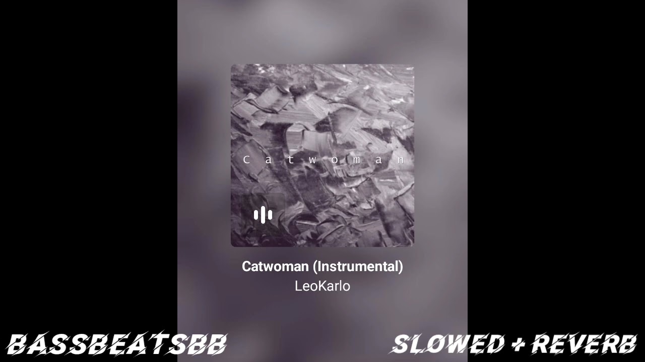 AFROBEAT INSTRUMENTAL - CATWOMAN SLOWED + REVERB
