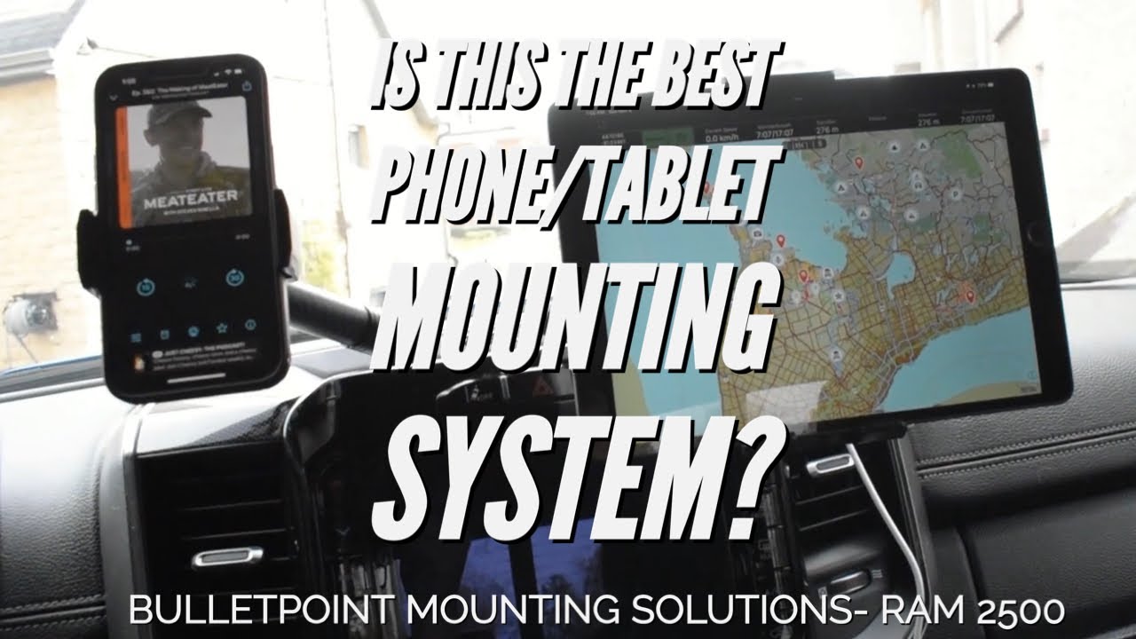 Это ЛУЧШЕЕ крепление для телефона/планшета?? - Bulletpoint Mounting Solutions.