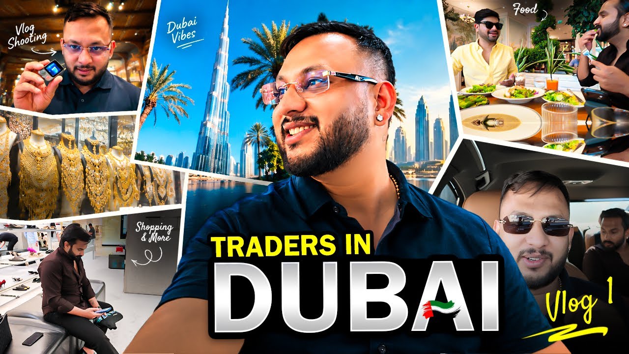 TRADER IN DUBAI | Dubai Vlog 1 | Trading, Lifestyle & A New Experience