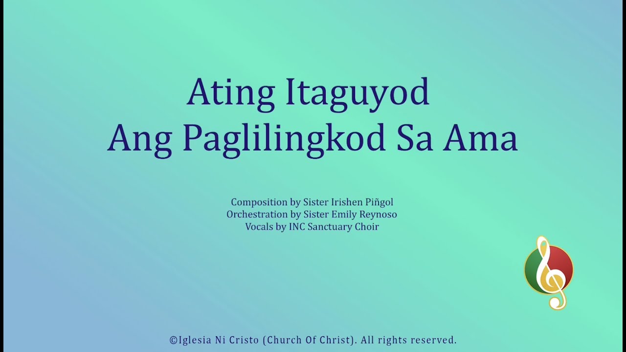 Ating Itaguyod Ang Paglilingkod Sa Ama