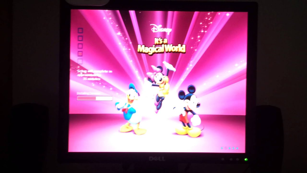 Dell Dimension 3000 instaling win XP (DISNEY EDITION ) for the last time!!!!