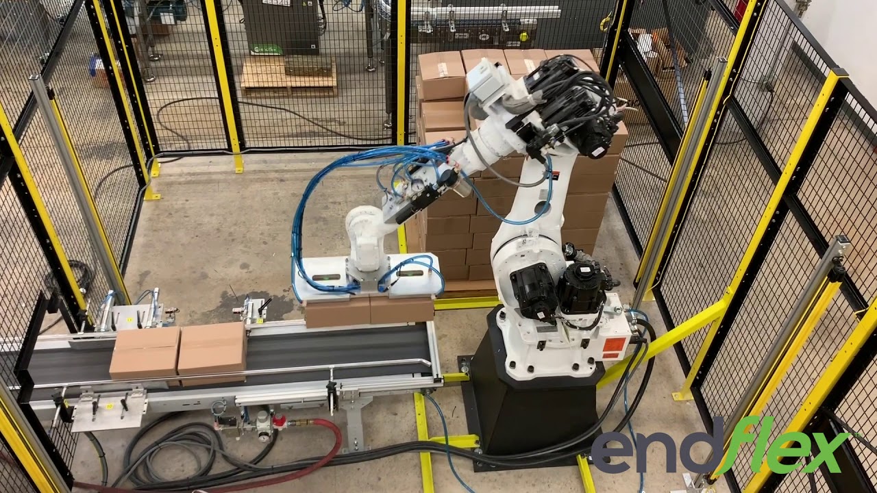 Z Zag Palletizer with BoxxPak
