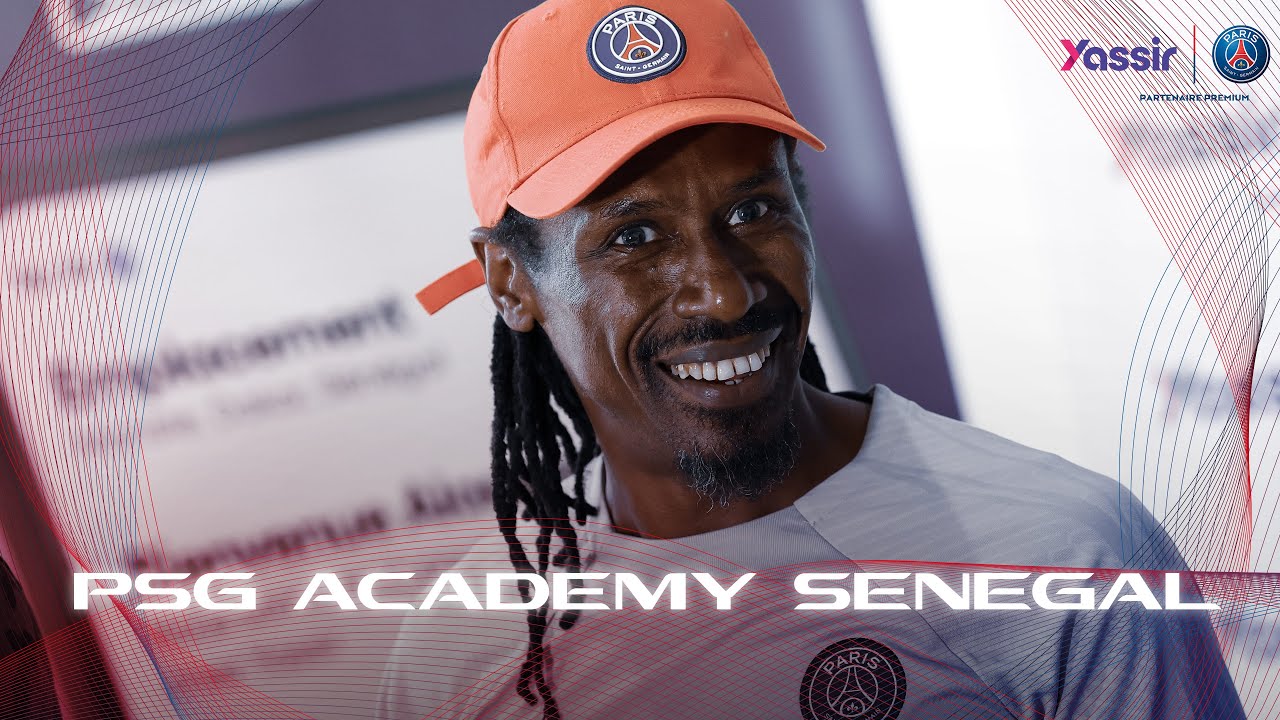 🎥⚽️ Aliou Cissé à la rencontre de la PSG Academy Sénégal 🔴🔵