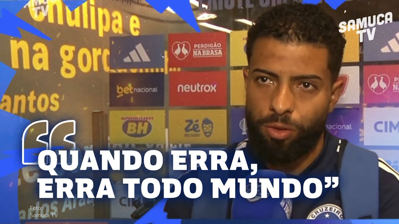 JOÃO MARCELO É SINCERO APÓS FALHA NO GOL DO DEMOCRATA