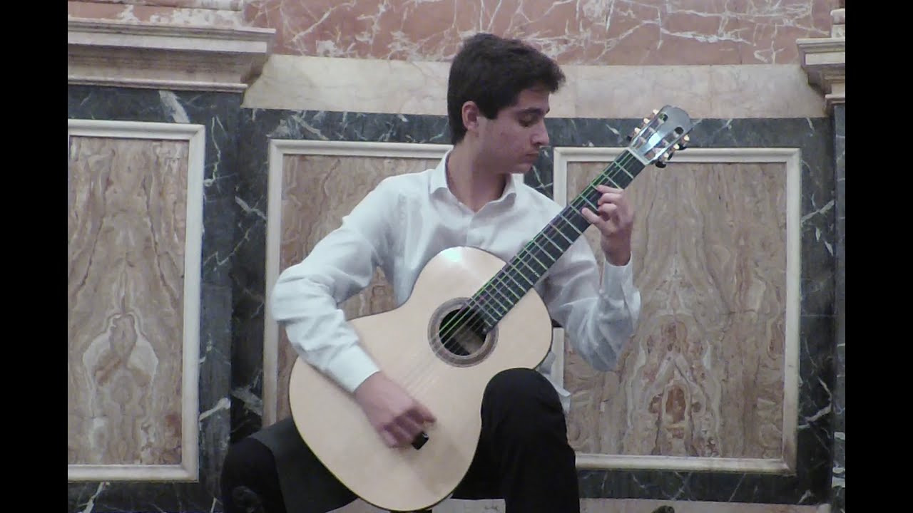 Ausias Parejo FIRST PRIZE - 2020 Alirio Diaz Guitar Competition–Youth Division