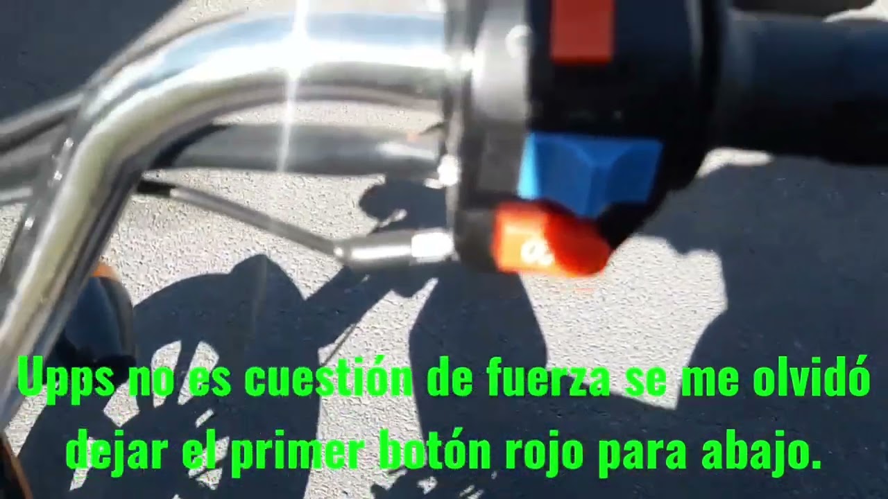 Las 2 formas de arrancar una Takana (Electronicanente y con pedal)